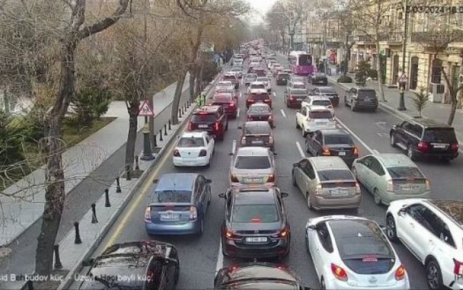 Paytaxt yollarında hazırkı vəziyyət AÇIQLANDI - FOTO