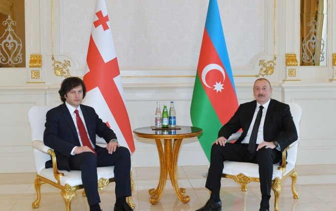 Azərbaycan Prezidenti və Gürcüstan Baş nazirinin təkbətək görüşü keçirilib - YENİLƏNİB-2