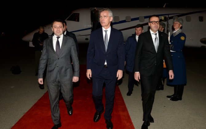 NATO Baş katibi Azərbaycanda səfərdədir - YENİLƏNİB