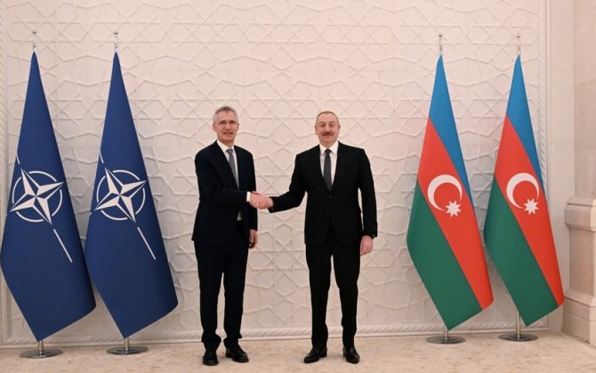 Azərbaycan Prezidenti və NATO-nun Baş katibi mətbuata bəyanatla çıxış ediblər - YENİLƏNİB