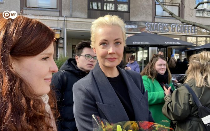 Navalnının dul xanımı Rusiya prezidentinin seçkilərinə gəldi və səs verdi…FOTO+VİDEO