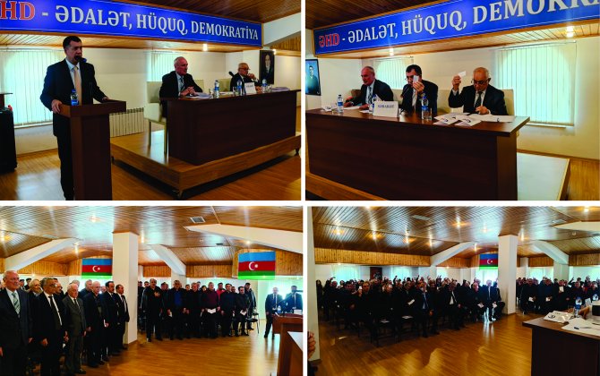 BAXCP-nin adı dəyişdirldixa0– ƏHD Partiyası adlanacaq