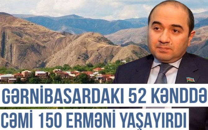 Qərbi Azərbaycan Xronikası: “Gərnibasardakı 52 kənddə cəmi 150 erməni yaşayırdı” - VİDEO