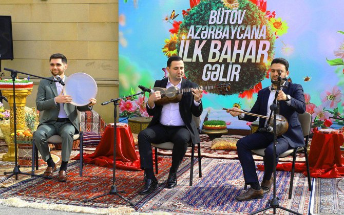 İdrak liseyində Novruz bayramı münasibətilə festival keçirilib - FOTO