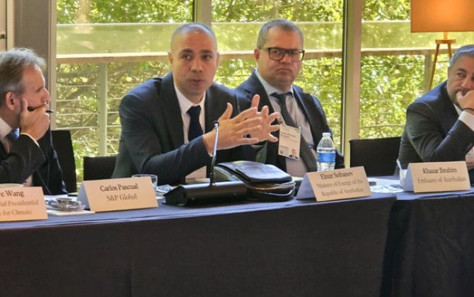 COP29-un baş icraçı direktoru ABŞ-də keçirilən illik enerji konfransında iştirak etdi - FOTO