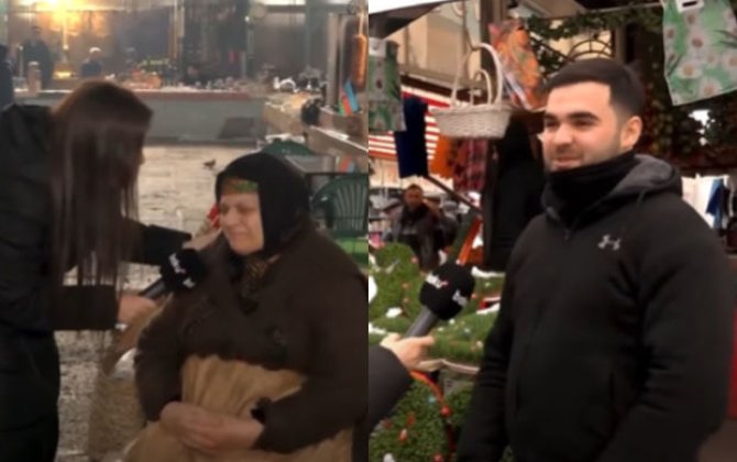 Lənkəran bazarında “bardaq” adlanan rəngli qablar: İnsanların inancına görə... - VİDEO