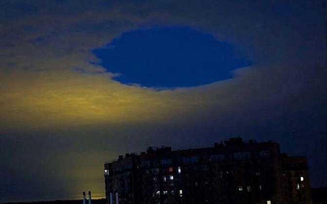 Azərbaycanda səmada görünən obyekt TƏŞVİŞƏ SALDI - VİDEO