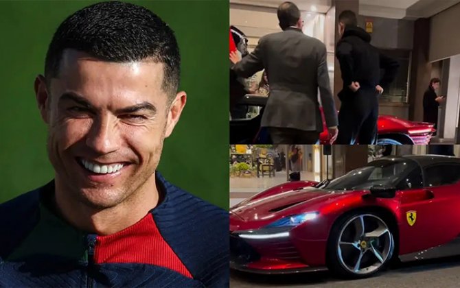 “Ferrari” Ronaldo üçün xüsusi, bahalı avtomobil hazırladı