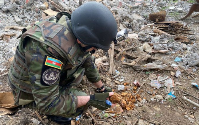 В Хатаинском районе Баку обнаружили гранаты - ФОТО/ВИДЕО