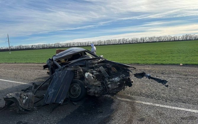 Krasnodar diyarında ağır yol qəzası olub, ölən və yaralananlar var