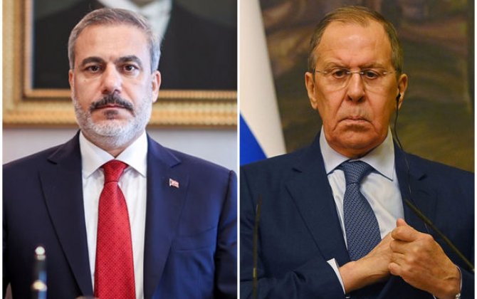 Türkiyə və Rusiya XİN başçıları regional məsələləri müzakirə ediblər