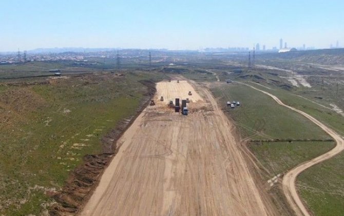 Böyükşor-Pirşağı avtomobil yolunun tikintisinə başlanılıb - FOTO