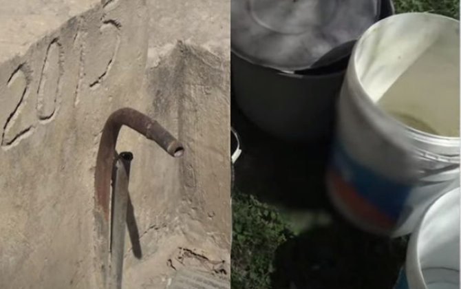 Qubanın Vəlvələ kənd sakinlərinin acınacaqlı vəziyyəti: “İftara su tapmırıq” - VİDEO