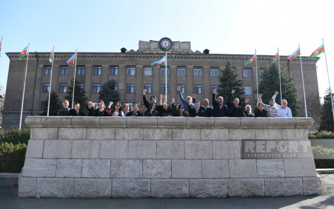 “Xocavənd əməliyyatı”nda şəhid olan kəşfiyyatçıların ailə üzvləri Xankəndidə - FOTO