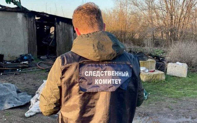 Saratov vilayətində yanğında 3 nəfər ölüb
