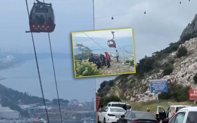 Türkiyədəki kanat qəzasının baş vermə anı - VİDEO/FOTO