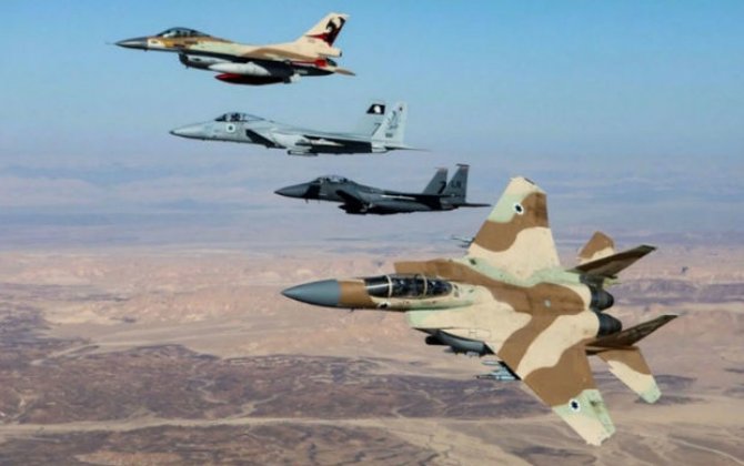 Израильские истребители нанесли удары по объектам 