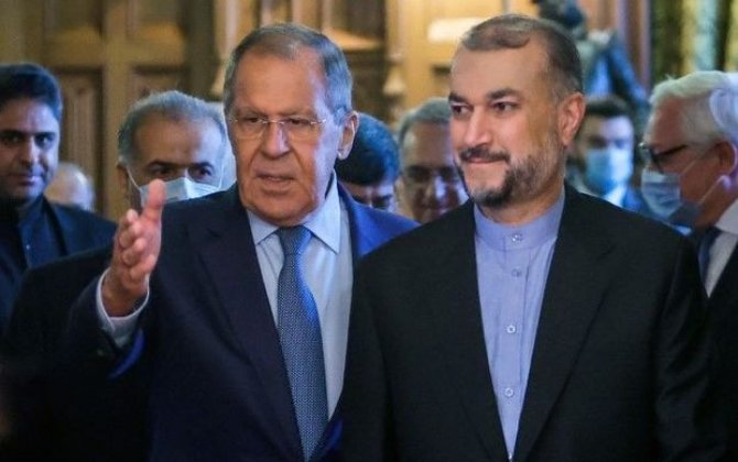 Lavrov iranlı həmkarı ilə Yaxın Şərqdəki vəziyyəti müzakirə edib