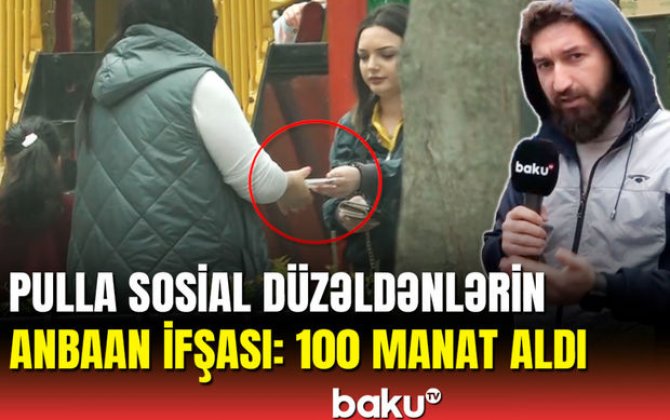100 manata sosial yardım düzəldənlər ifşa edildilər: Polis hərəkətə keçdi - VİDEO