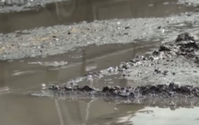 Жители Кюрдамира жалуются на состояние ряда дорог - ВИДЕО
