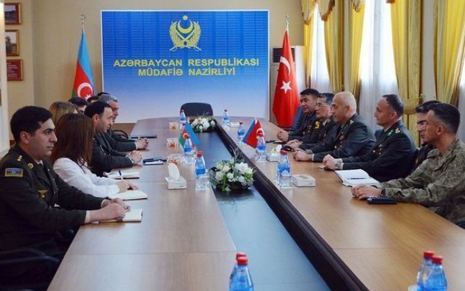 Азербайджан и Турция обмениваются опытом в области военной информации - ФОТО
