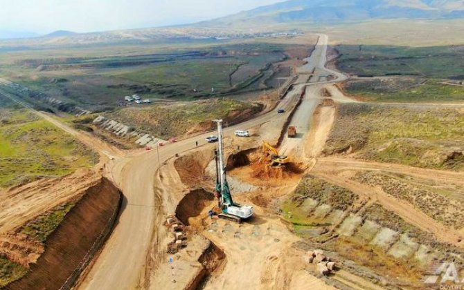 Началось строительство автомобильной дороги в Аскеран - ФОТО