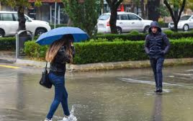В некоторых районах Азербайджана ожидаются дожди и град - ПРЕДУПРЕЖДЕНИЕ
