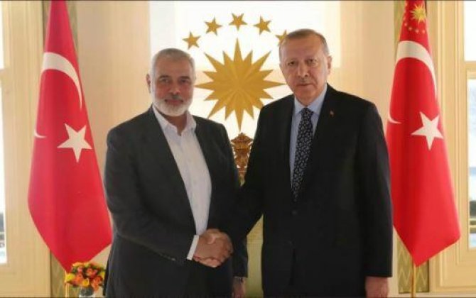 Эрдоган принял в Стамбуле главу ХАМАС