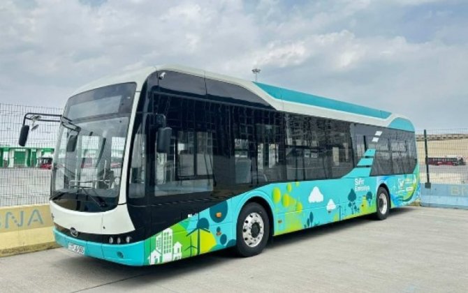В текущем году на линию будет выпущено 160 электробусов, импортированных из Китая в Азербайджан