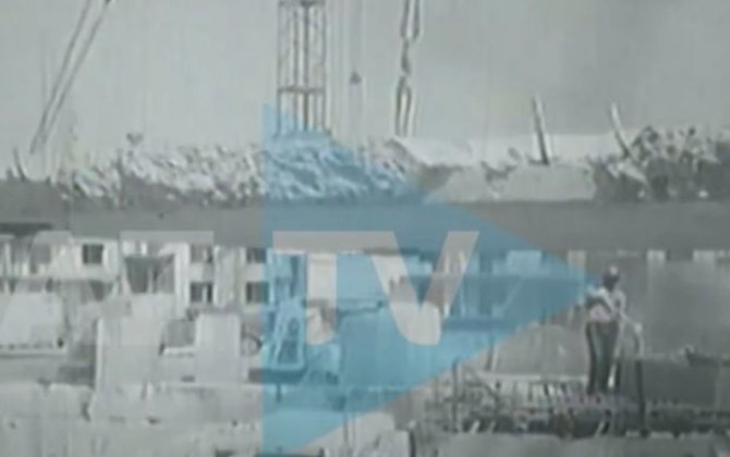 Строительство жилых домов в Баку в 1980-е годы: редкие кадры из Золотого фонда AzTV - ВИДЕО