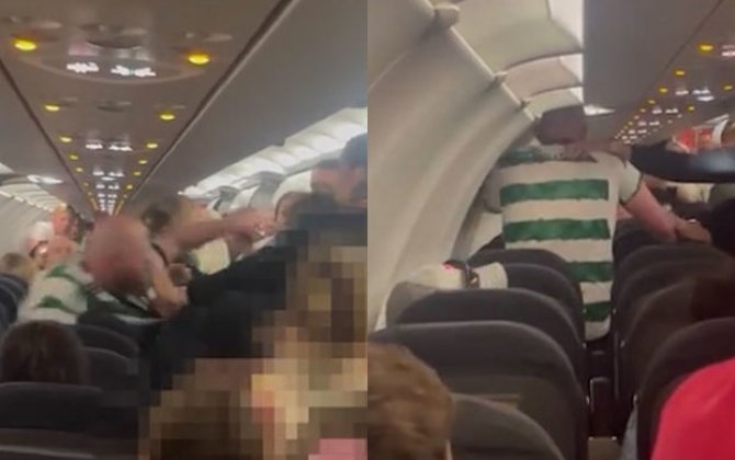 Пассажир рейса в Анталью выпил бутылку водки и избил попутчиков - ВИДЕО