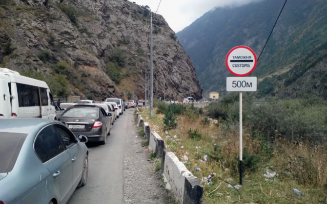 Разблокирован участок армяно-грузинской дороги