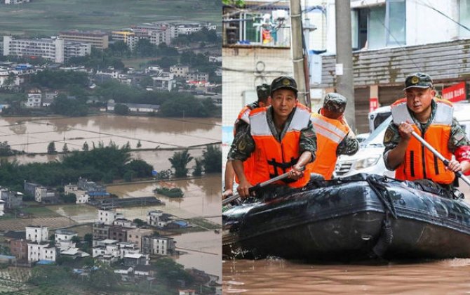 На юг Китая обрушилось сильнейшее наводнение: есть пропавшие без вести - ФОТО/ВИДЕО