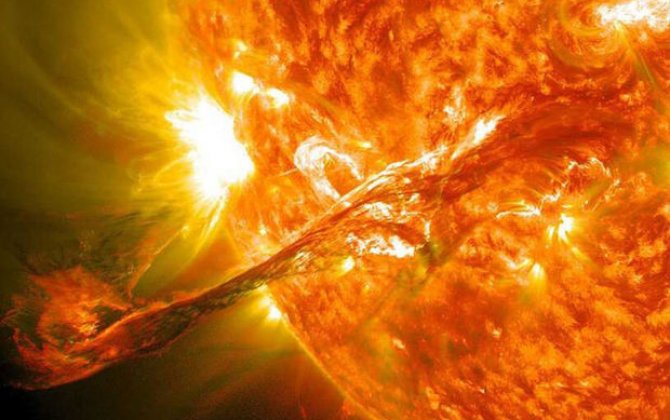 Ученые зафиксировали редчайший мегавзрыв на Солнце