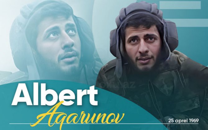 Milli Qəhrəman Albert Aqarunovun doğum günüdür - VİDEO