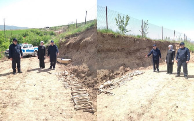 В Ходжалинском районе обнаружены человеческие останки - ФОТО/ВИДЕО