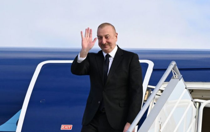 Завершился рабочий визит Президента Ильхама Алиева в Германию - ФОТО