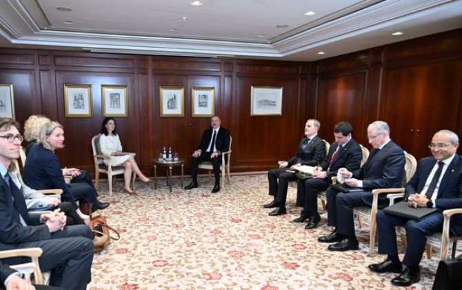 Президент Азербайджана провел встречу с главой МИД Германии - ОБНОВЛЕНО + ФОТО