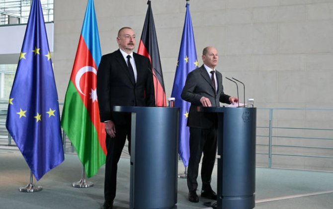 Ильхам Алиев и Олаф Шольц провели совместную пресс-конференцию - ОБНОВЛЕНО + ФОТО/ВИДЕО
