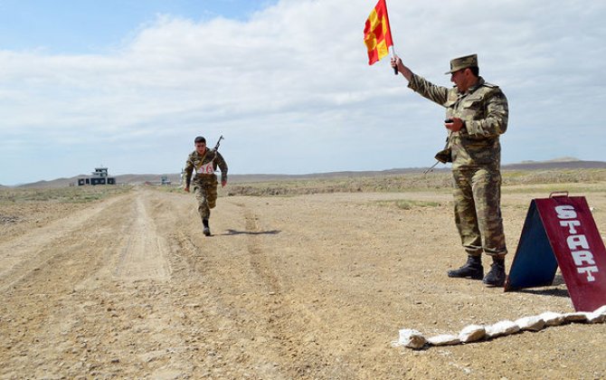 В Азербайджанской Армии состоялось первенство по военизированному кроссу - ФОТО/ВИДЕО