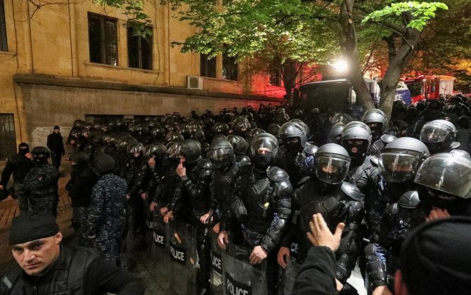 В Тбилиси на митинге задержан экс-госминистр Грузии по евроатлантической интеграции