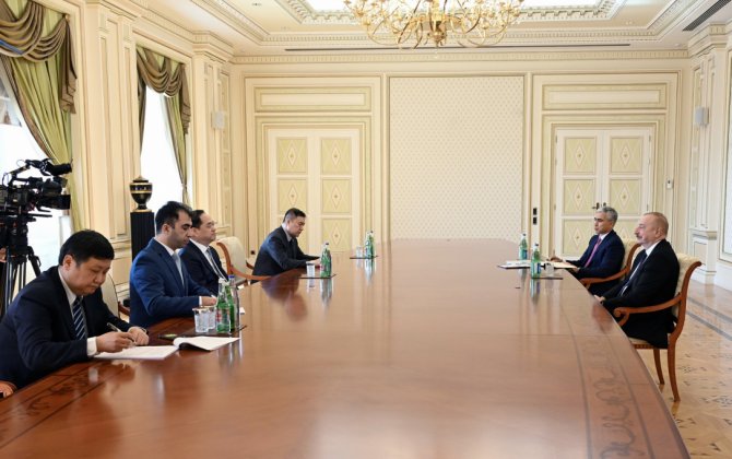 Янь Ваньмин – Ильхаму Алиеву: Азербайджан является очень важным партнером для Китая