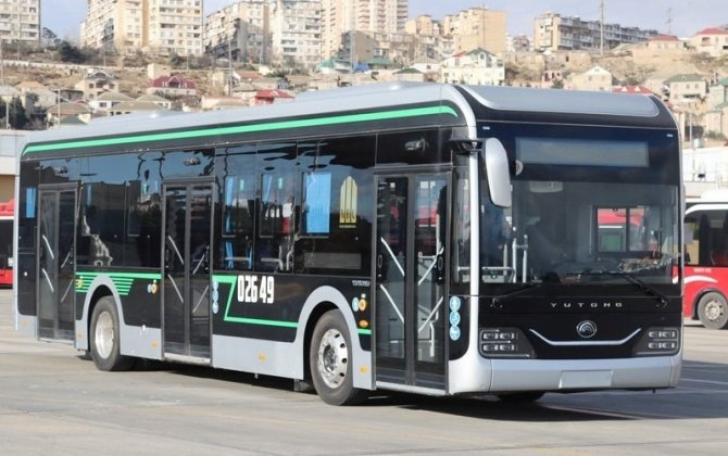 Azərbaycanda xəttə buraxılacaq elektrikli avtobusların sayı AÇIQLANDI