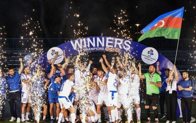 Сборная Азербайджана по мини-футболу стала победителем международного турнира - ФОТО