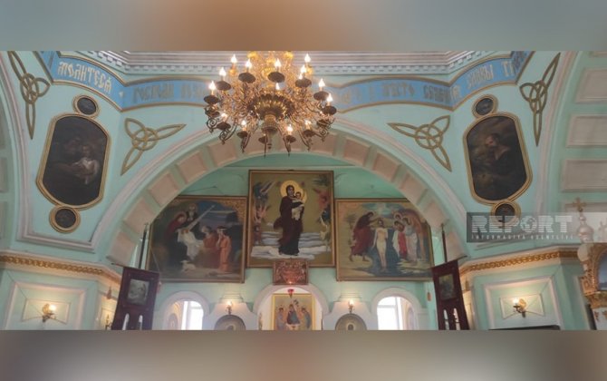 В Гяндже православные христиане отметили Пасху