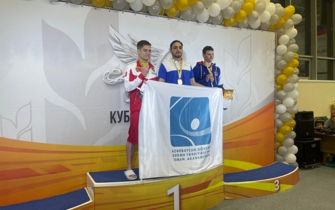 Azərbaycan üzgüçüləri Rusiyada keçirilən yarışda 9 medal qazanıblar - FOTO