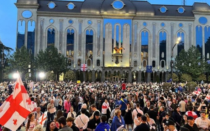 Qərb Gürcüstanda oyun qurmağa çalışır: Siyasi elita arasında gərginlik artır - TƏHLİL + FOTO