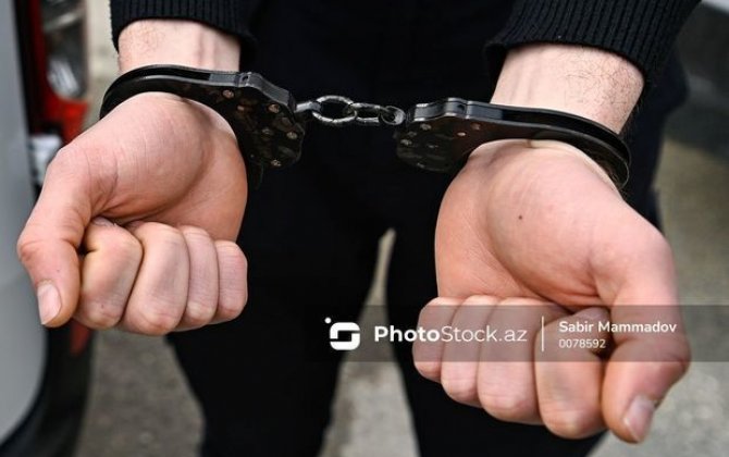 Задержан мужчина, совершивший кражу из административного здания в Геранбойском районе