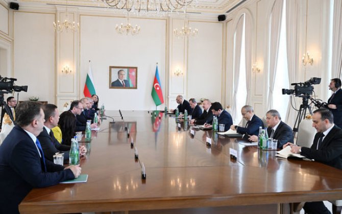 Состоялась встреча президентов Азербайджана и Болгарии в расширенном составе - ОБНОВЛЕНО + ФОТО