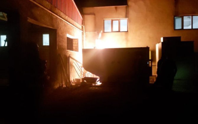 В Губинском районе загорелся цех по производству хлеба - ФОТО